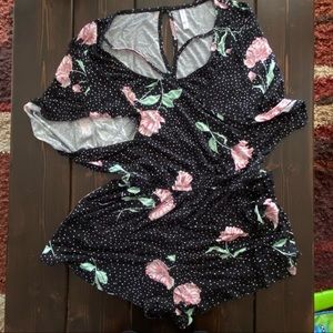 Xhilaration Floral Romper